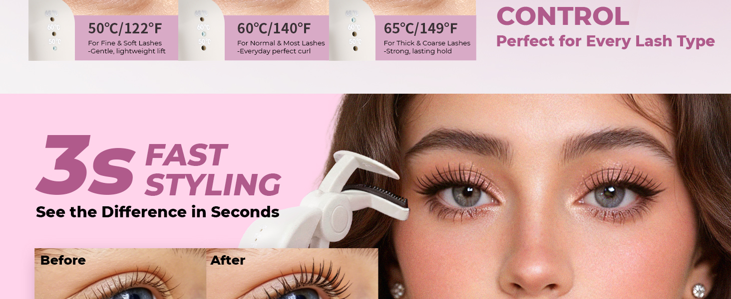heated eyelash curler