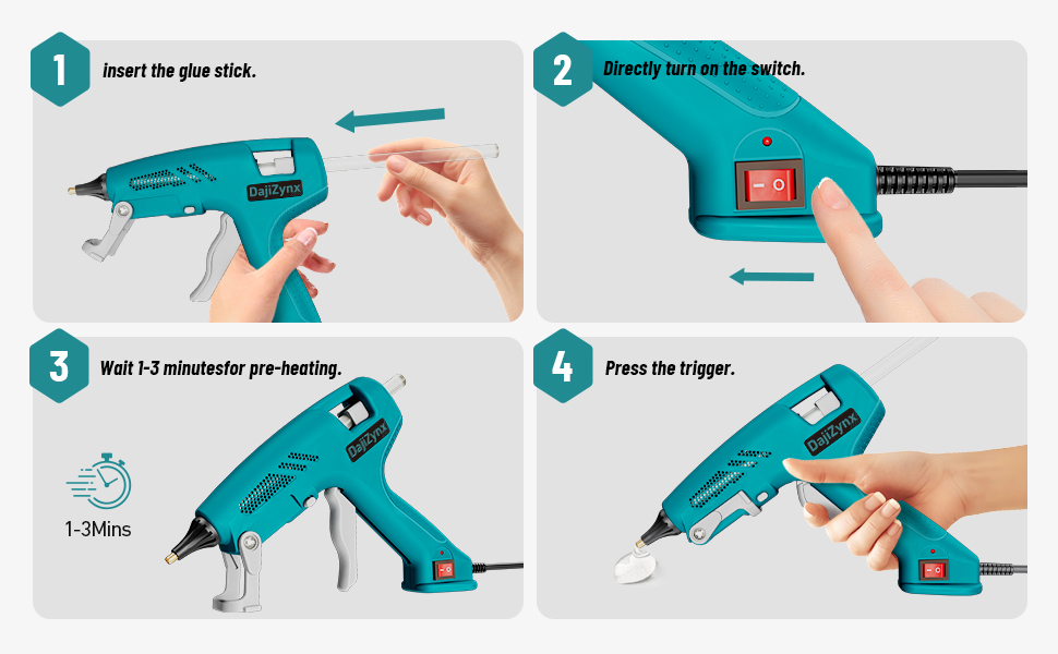 100W Hot Glue Gun