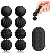Maireien Silicone Magnetic Sensory Balls Fidget Toys - 8 Pack Silent Office Desk Stress Balls, St...