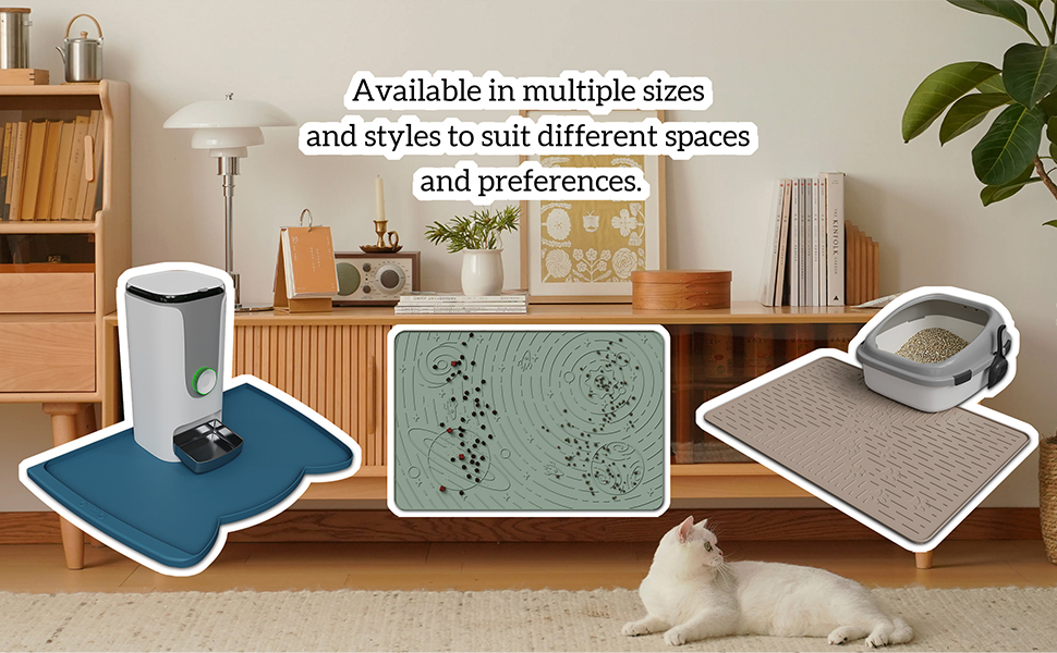 cat litter mat