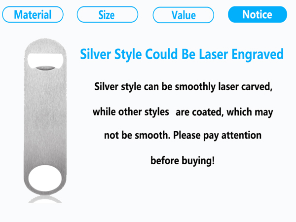 silver bottle opener
