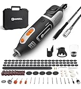 200W Corded Rotary Tool Kit with Flex Shaft 8000-40000 RPM, 6-Speed Adjustment 153Pcs Accessories...