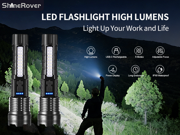 ShineRover Super Bright Flashlight