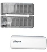 Prompter Connected Pillbox, Smart Pill Reminder Management with Lights, Cell Alerts, Caregiver Mo...