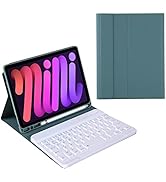 Lrufodya iPad Keyboard Case for iPad Mini 6 (8.3 inch) (2021 Release, 6th Generation) with Detach...