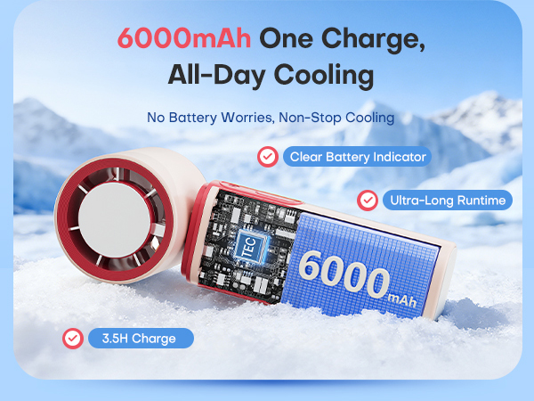 handheld cooling fan