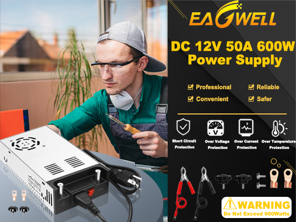 12v power supply 600w