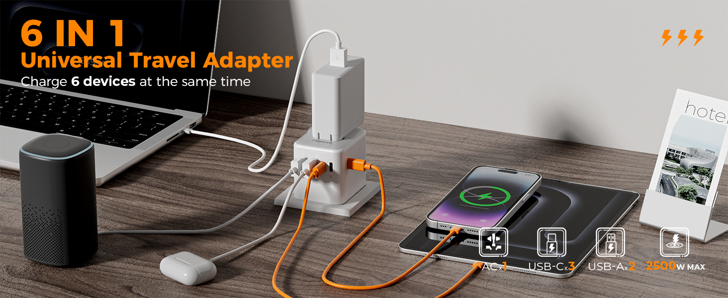 Universal travel adapter