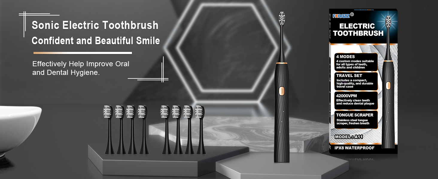Electric Toothbrush for Adults and Kids