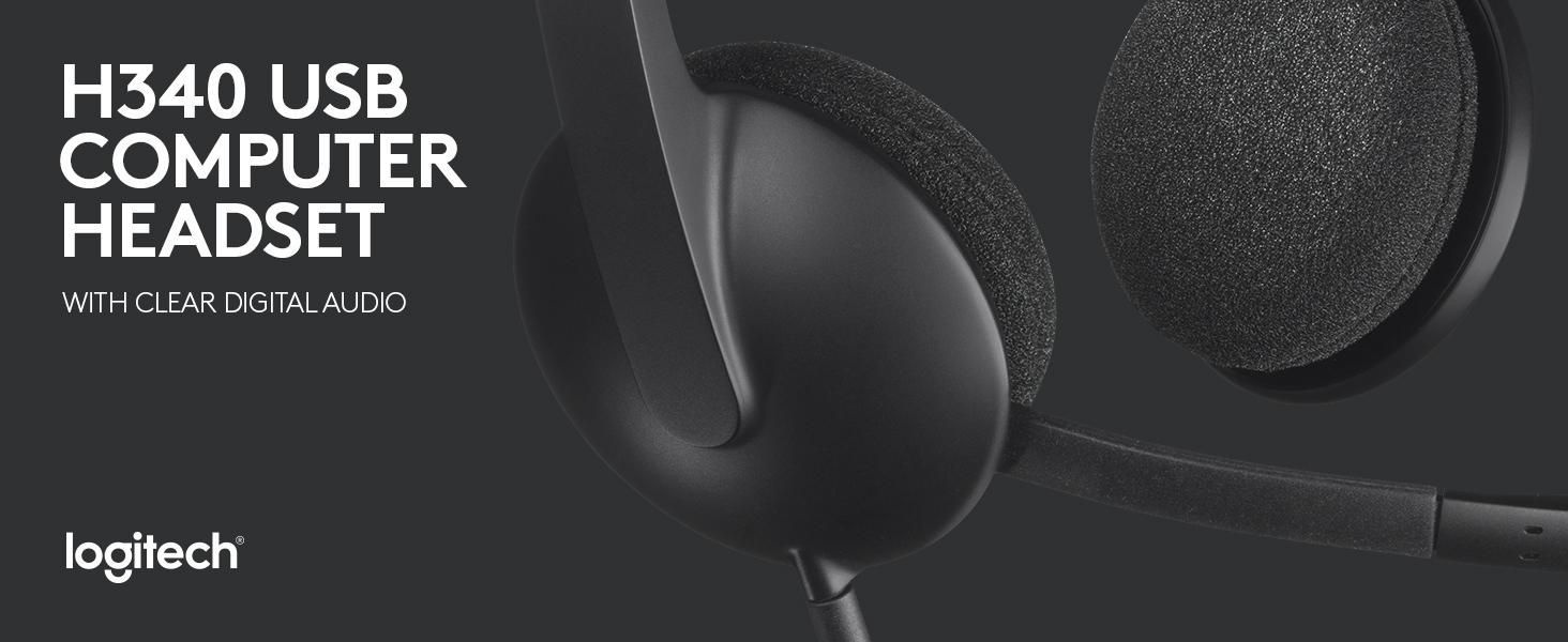 Logitech H340