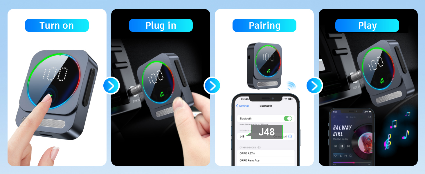 bluetooth to aux adapter