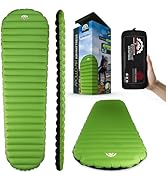 Gear Doctors ApolloAir 5.2 R-Value [25oz] Ultralight Insulated Inflatable Camping Sleeping Pad — ...