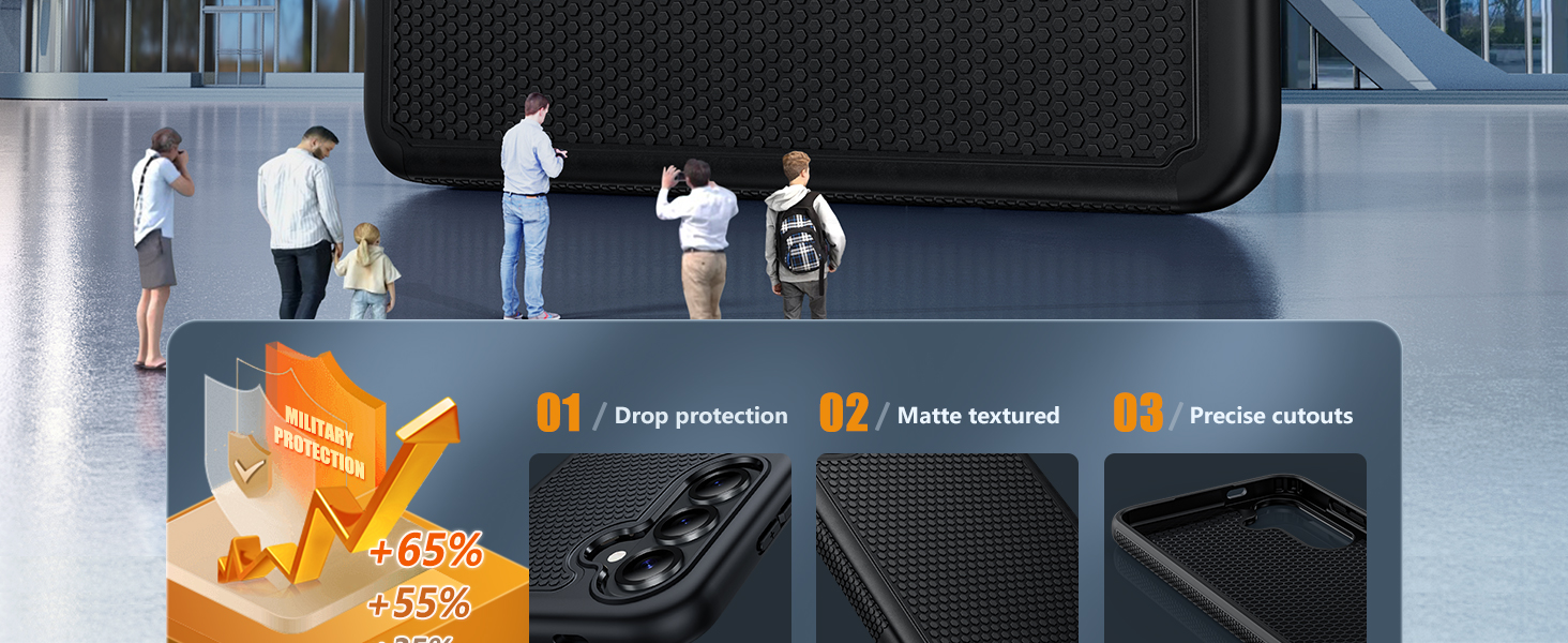 FNTCASE for Samsung Galaxy S26 Case