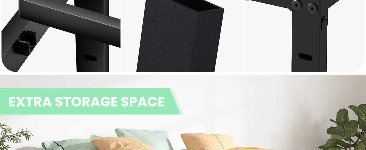 heavy duty bed frame