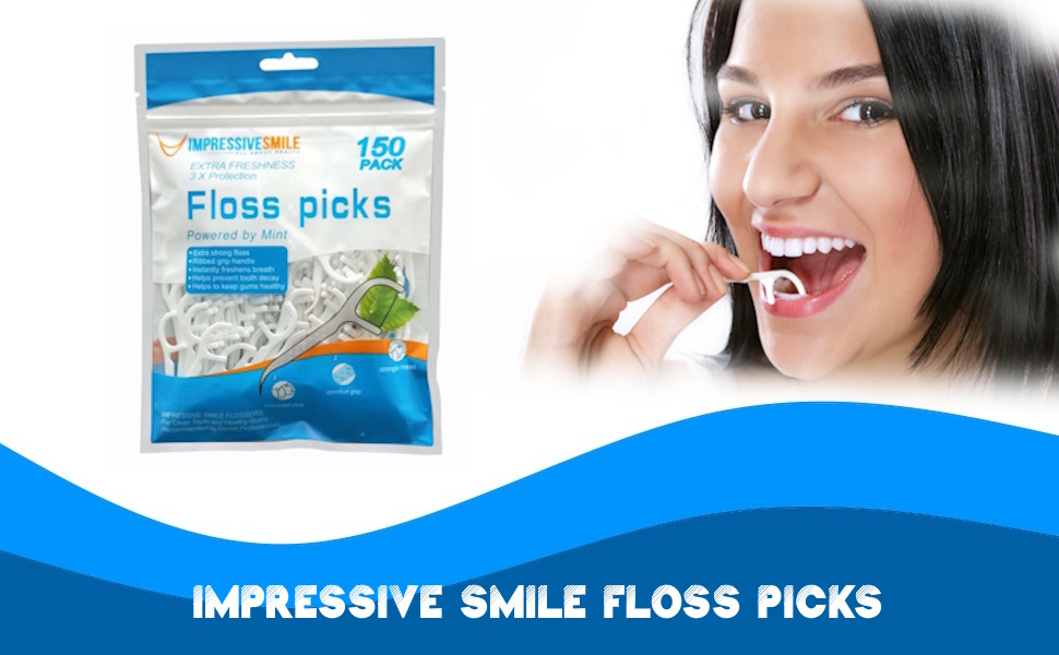 Impressive Smile floss picks