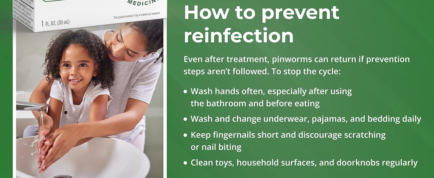 how to prevent reinfection of pinworm