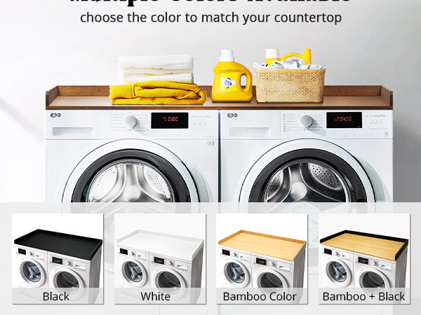 counter top for washer and dryer