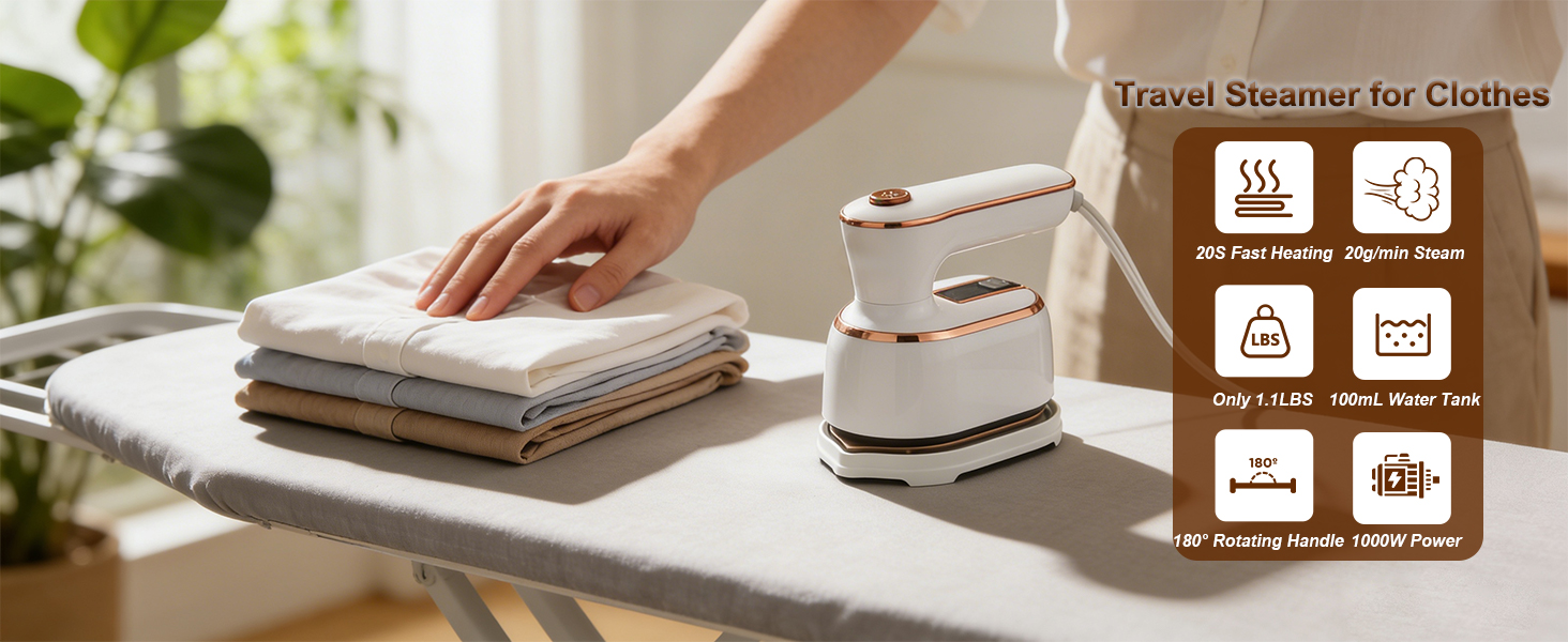 travel steamer iron