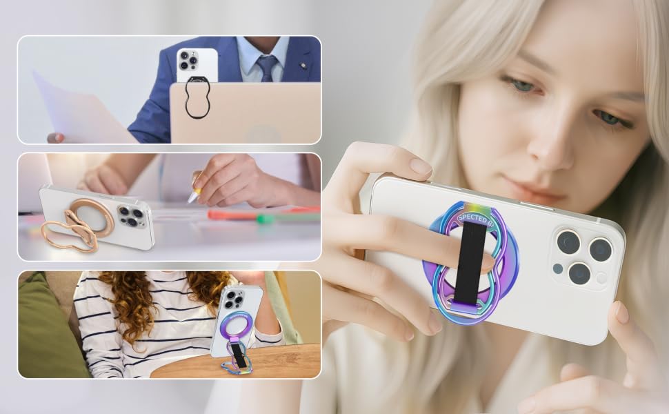 phone ring holder grip, cell phone ring stand, phone ring stand, magnetic finger loop for phone