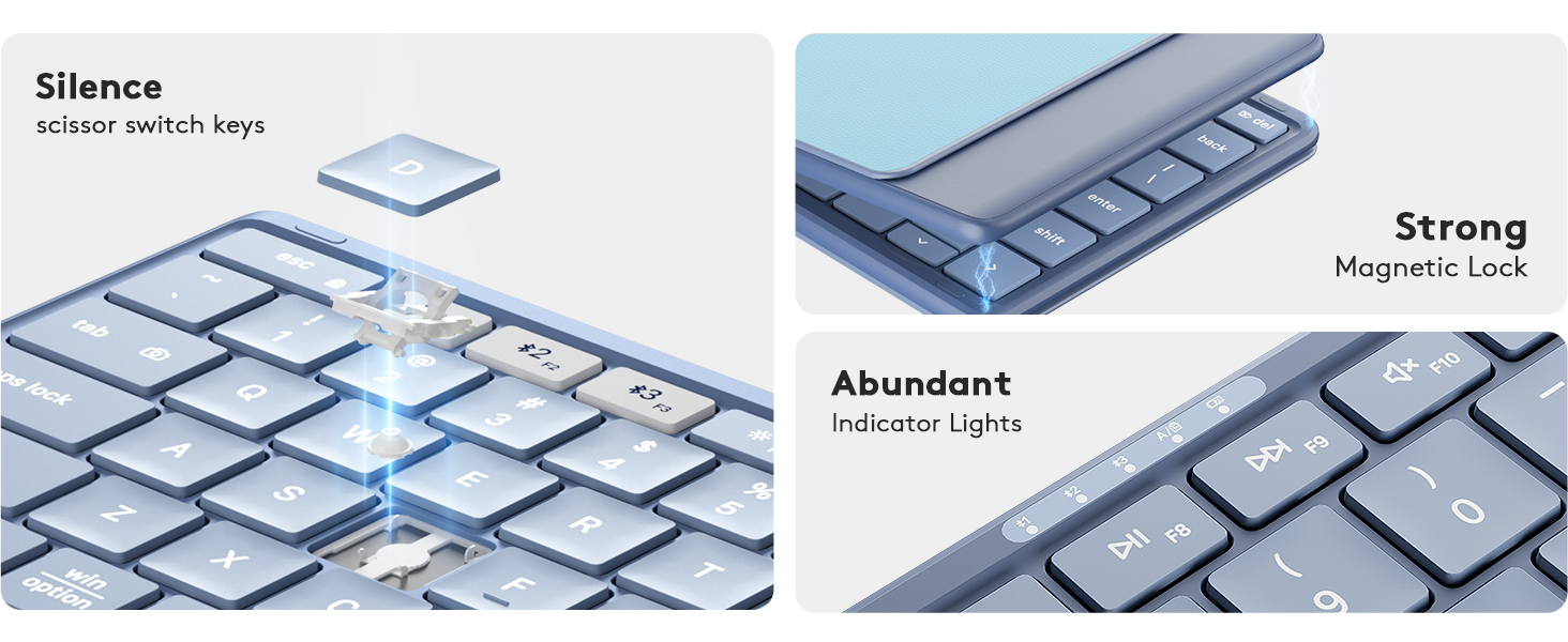 full size folding keyboard