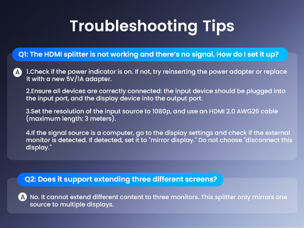 troubleshooting guide 1