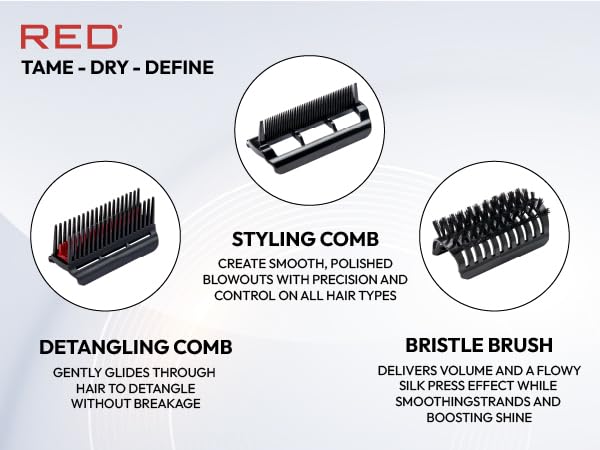 RED by KISS 1875 Ceramic Ionic Hair Styler