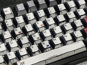 Japanese Manga Style Keycaps