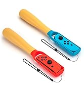 Baseball Bat Handle Grip, CODOGOY Baseball Stick Game Accessories Compatible with Nintendo Switch...