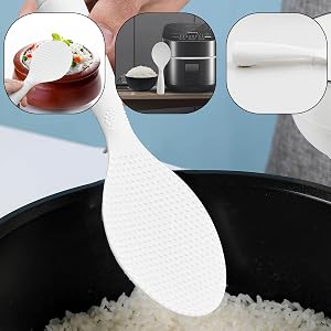 Design of standing rice spoon