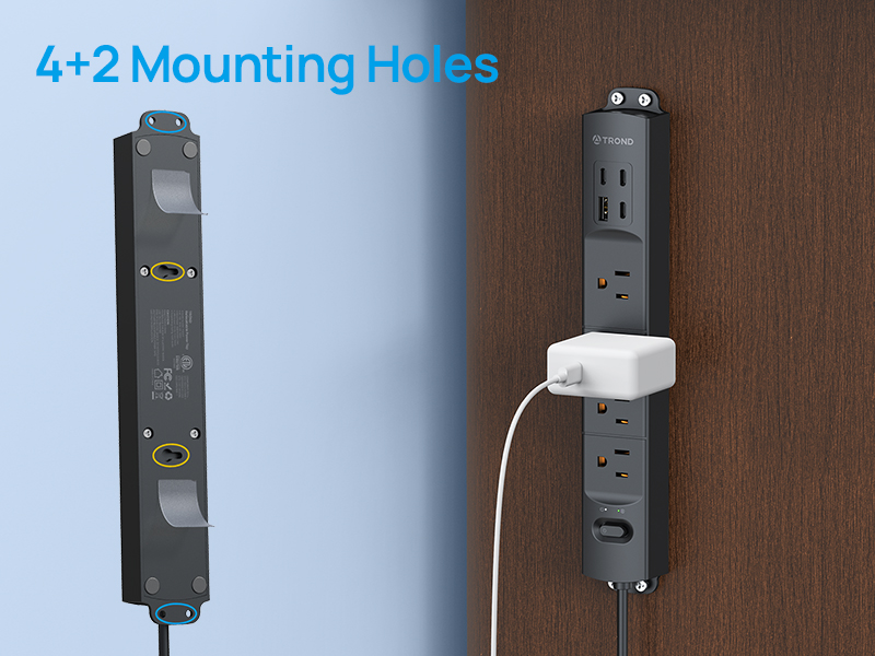 wall mount power strip