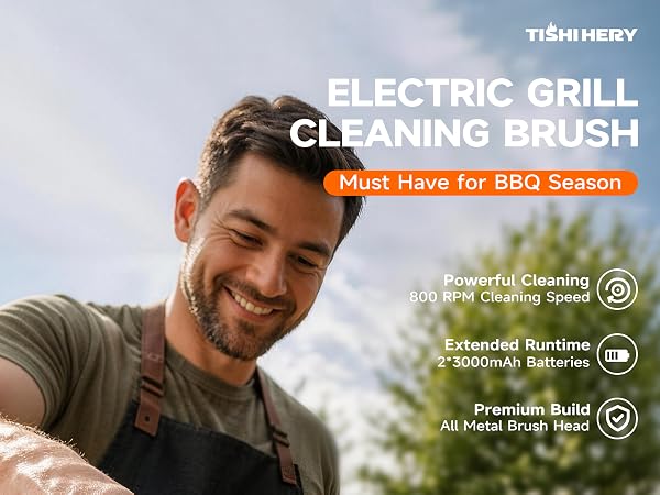 electric grill brush