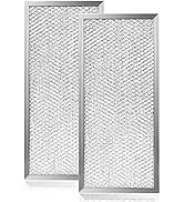 Fetechmate W10208631A Microwave Grease Filter, Microwave Filter 13x6 for whirlpool ge Microwaves ...