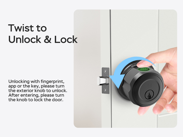 Twist to Unlock &amp;amp; Lock