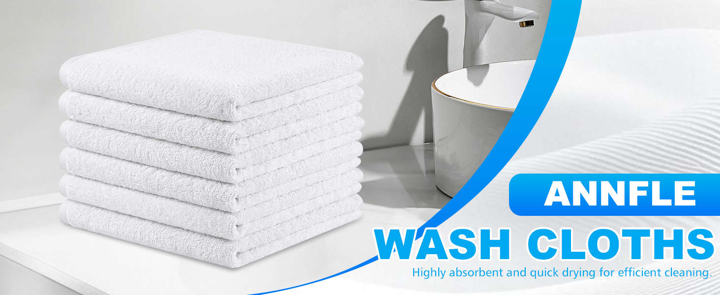 100% Cotton Wash Cloth