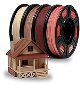 YOUSU 3D Printer Filament Bundle, Wood PLA Filament 1.75mm, Multicolor 3D Printer Filament, Add M...