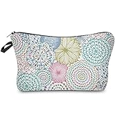 Deanfun Cosmetic Bag for Women Waterproof Cute Fashion Purse Makeup Bags Roomy Travel Toiletry Ba...
