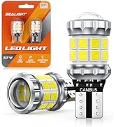 SEALIGHT 2026 Latest 921 LED Bulb, 700% Super Bright 912 T15 Led Reverse Light, Canbus Error Free...