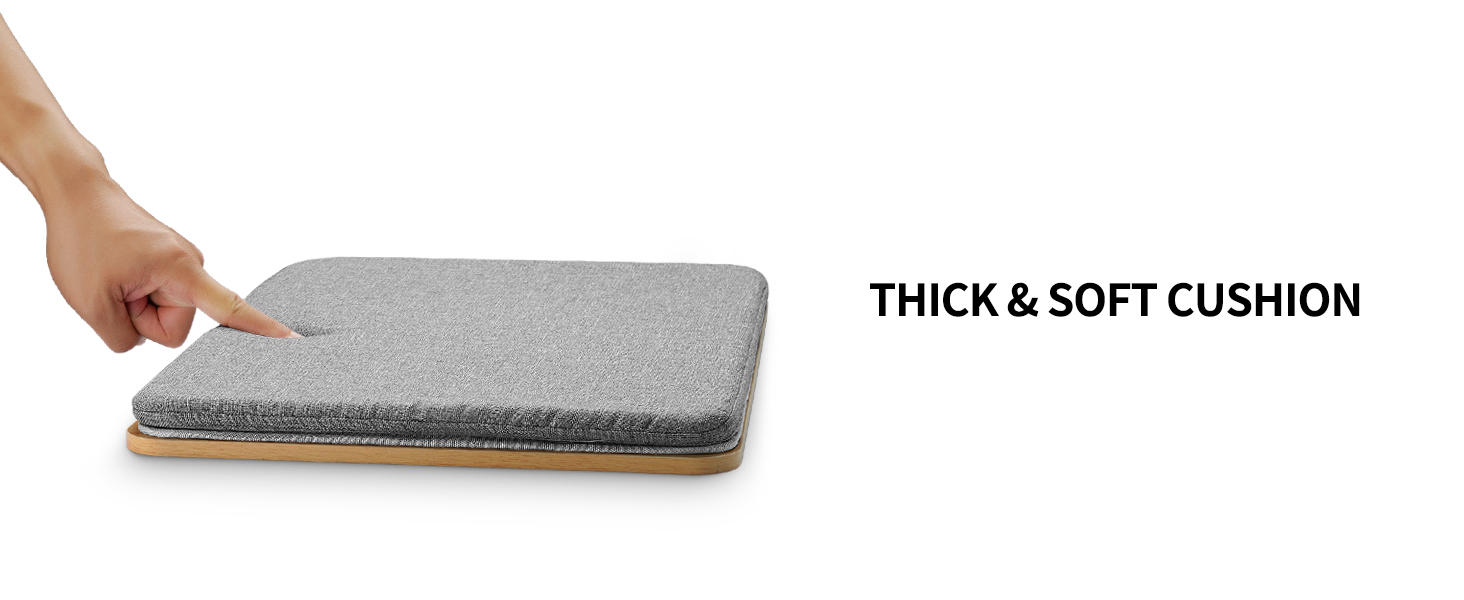 ZEAPTAC Portable Lap Laptop Desk with Pillow Cushion