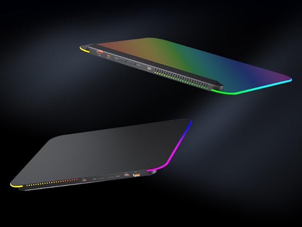 BladeHawks BX10 RGB Full Backlight Gaming Mouse Pad