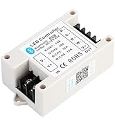 SUPERNIGHT Wireless Bluetooth RGBW/RGB Controller for 5050 3528 LED Light Strips, Smart Phone APP...