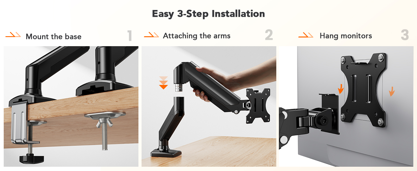 single monitor arm
