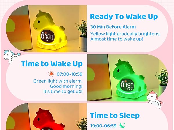 Alarm Clock with Night Light