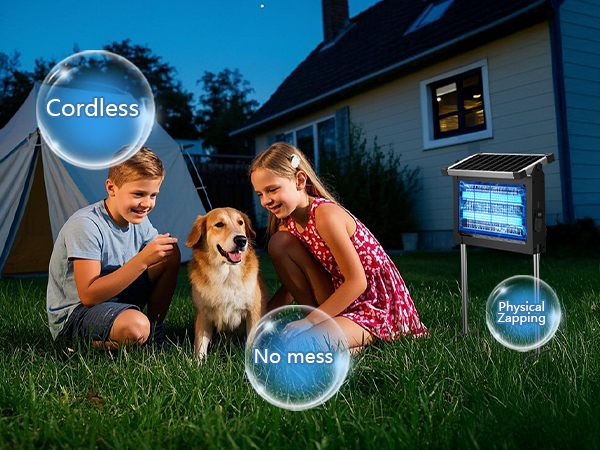solar bug lights outdoor back yard backyard essentials insect killer mosquito