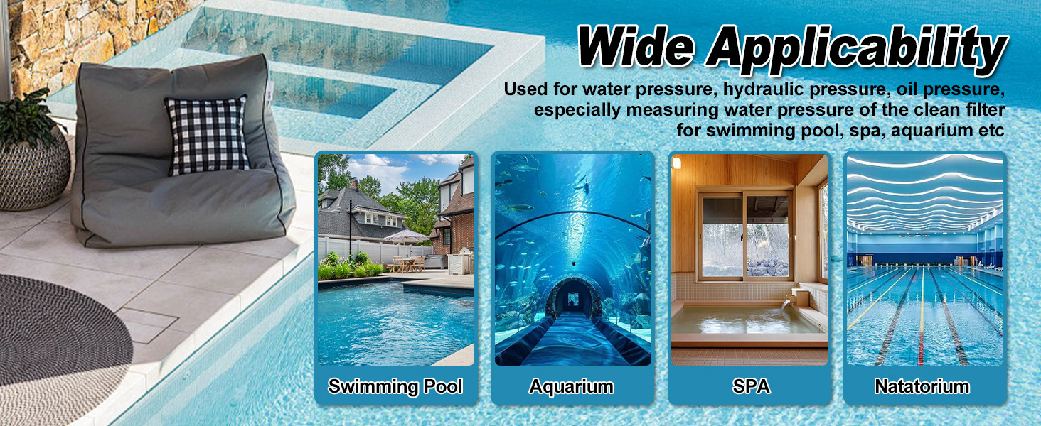 how to use pool gauge