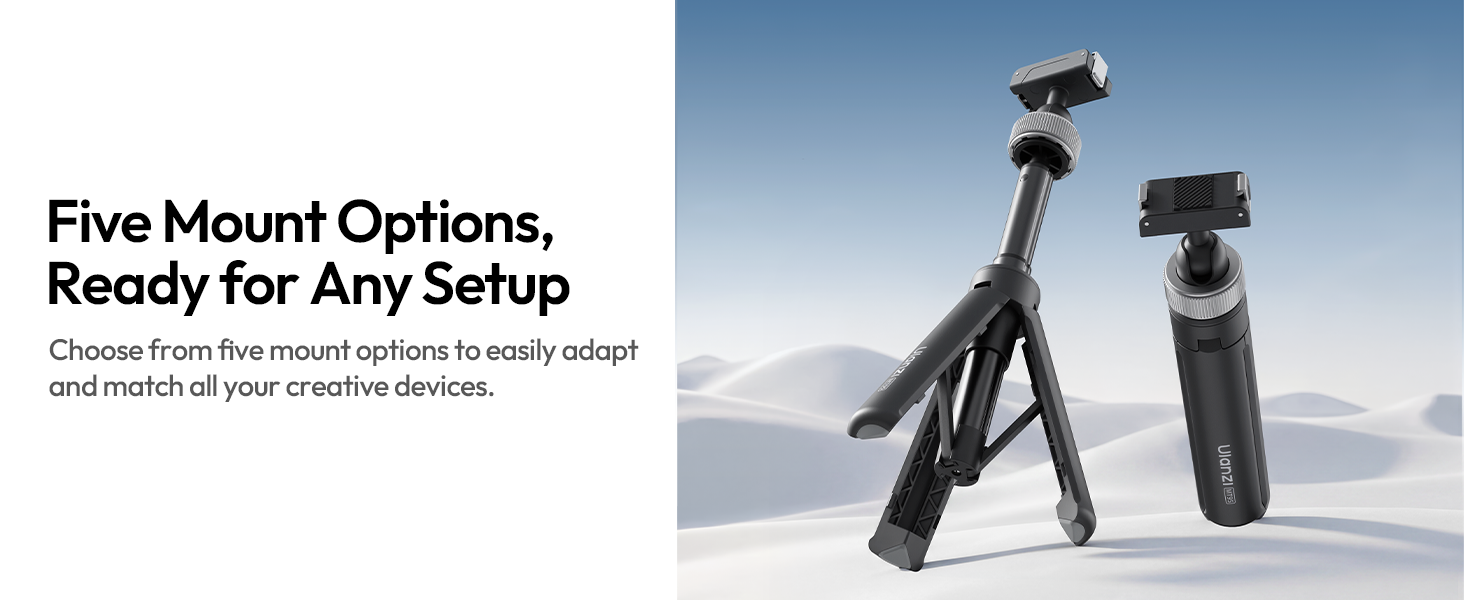 ULANZI MT95 Mini Tripod Selfie Stick Stand