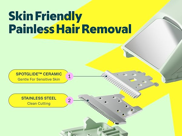 Skin Friendly Painless Hair Removal