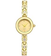 TWOPTION Womens Waterproof Wrist Watch,Women's Small Thin Analog Bracelet Quartz Watch Dainty Chr...