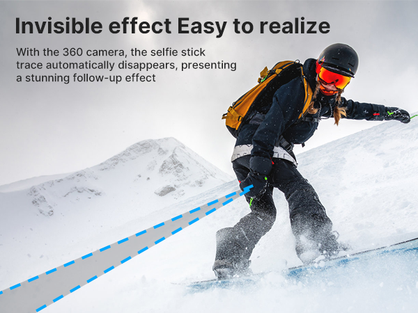 insta 360 selfie stick