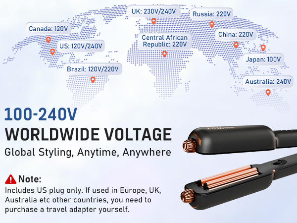 100-240V WORLDWIDE VOLTAGE