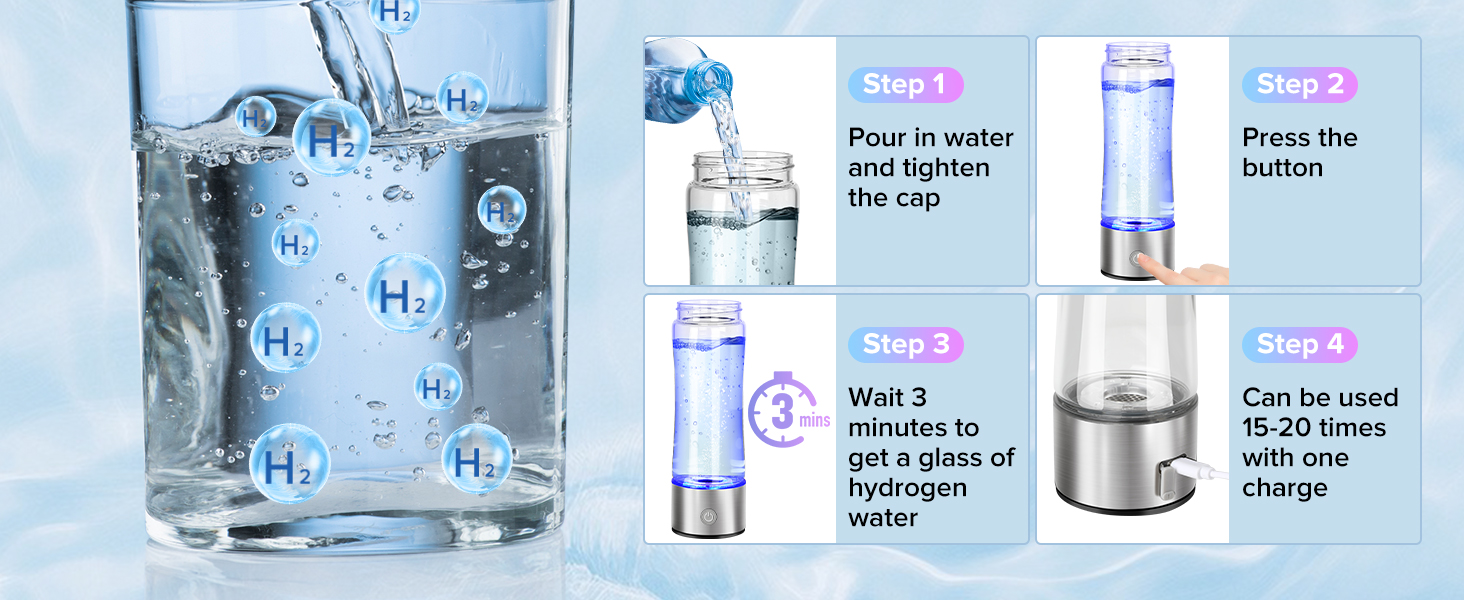 Hydrogen Water Bottle